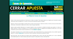 Desktop Screenshot of casas-de-apuestas.org