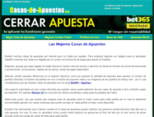 Tablet Screenshot of casas-de-apuestas.org